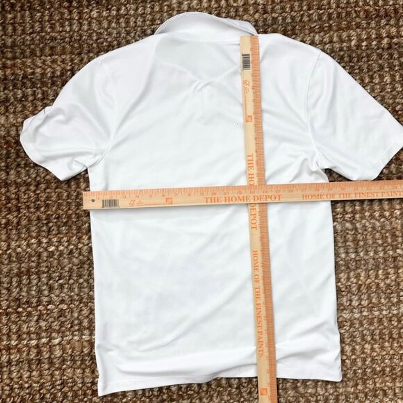 Nike Performance Dri-Fit White Polo Shirt (Small) - Picture 6 of 7
